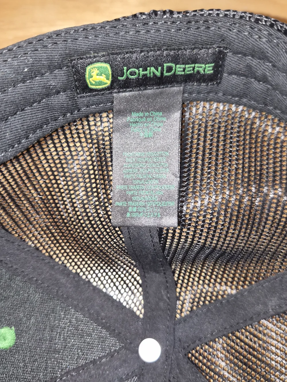 John Deere Trucker Hat Lot – Adult & Youth Lot of 2